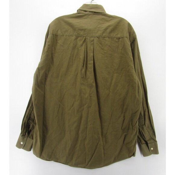 Bullock & Jones Shirt XL Button Down Utility Flap Pockets Collared - Picture 7 of 10